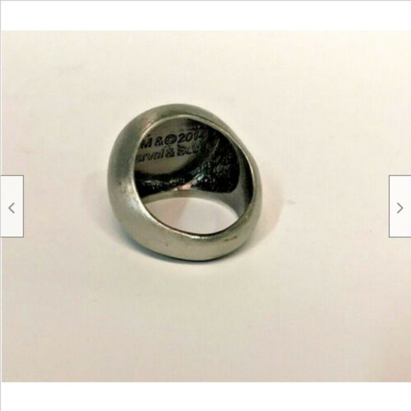 Bioworld Official Marvel Punisher Skull Metal Ring Licensed Size 6.5 - Picture 7 of 7